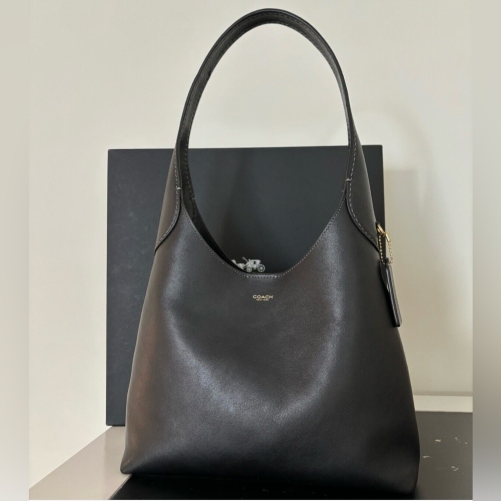 Coach Brooklyn Bag 28 In Black